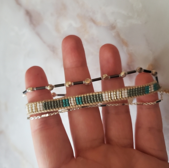 Stella and Dot Layered "Frieze" Bracelet - Picture 6 of 7